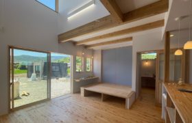 自然豊かな景色を堪能できる家